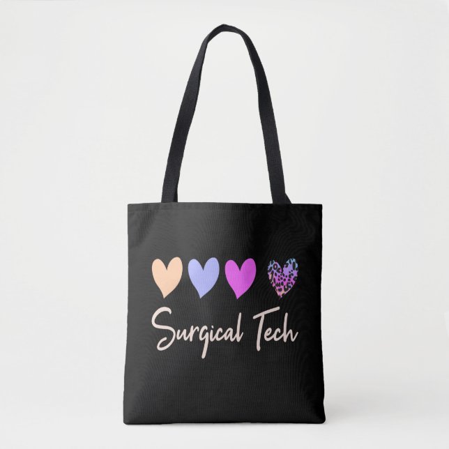 Surg Scrub Tech Surgical Technician Technologist Tote Bag (Front)