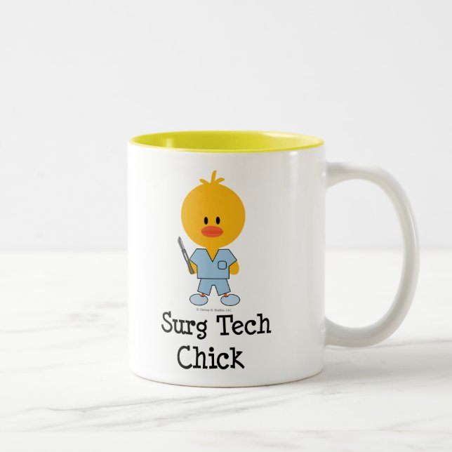 Surg Tech Chick Mug (Right)