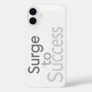 Surge to Success iPhone 16 Plus Case
