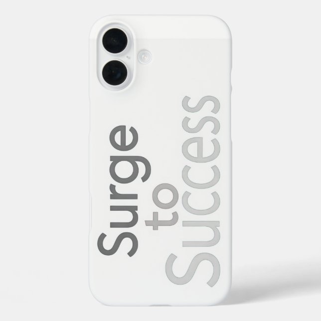 Surge to Success  Case-Mate iPhone Case (Back)