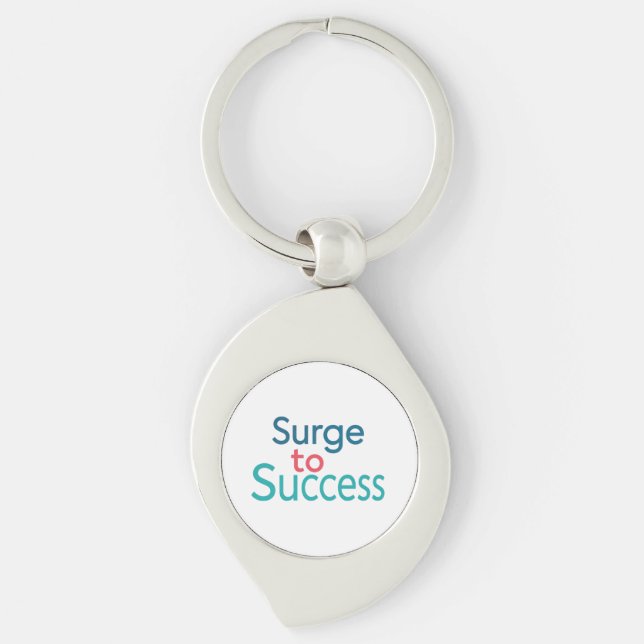 Surge to Success  Key Ring (Front)