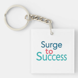 Surge to Success Key Ring