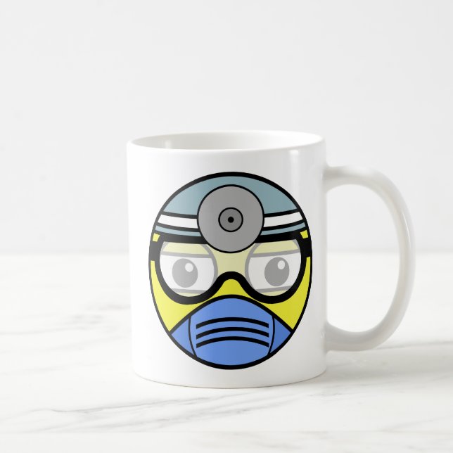 Surgeon Face Coffee Mug (Right)