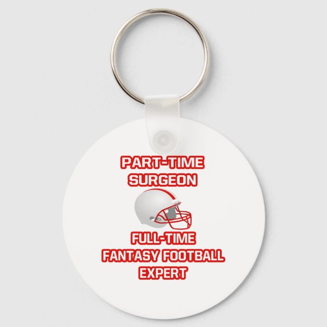 Surgeon .. Fantasy Football Expert Key Ring (Front)