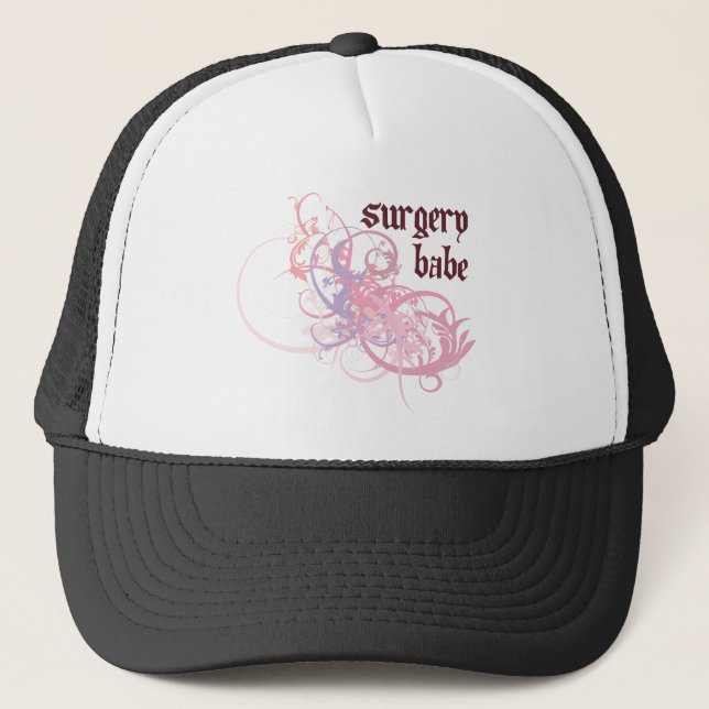 Surgery Babe Trucker Hat (Front)