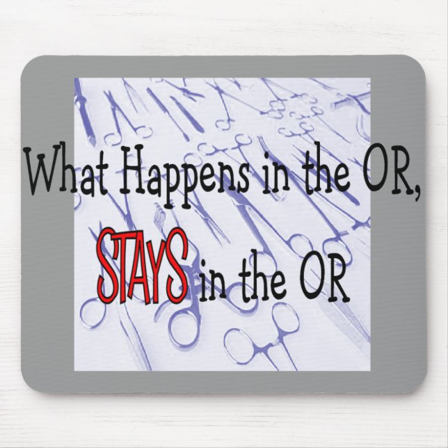 Surgery Professionals Gifts Mouse Pad (Front)