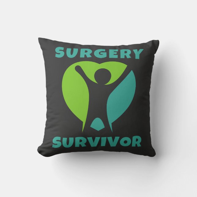 Surgery Recovery, Get Well Cushion (Front)