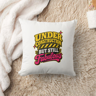 Surgery Recovery Humour Under Construction Fabulou Cushion