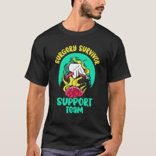 Surgery Survivor Support Team Aneurysm Brain Surge T-Shirt