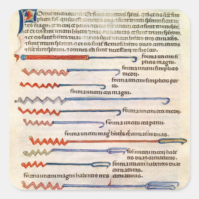 Surgical instruments from a treatise square sticker (Front)