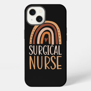 Surgical Nurse Nursing School Trendy Bohemian Rain iPhone 13 Case