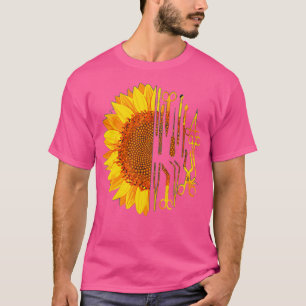 Surgical Scrub Tech Surgeon Sunflower Surgery Inte T-Shirt