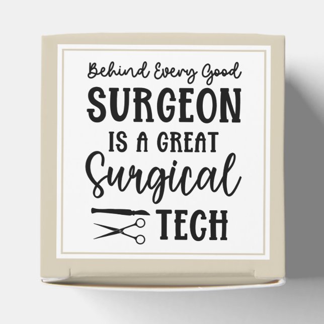 Surgical Tech | Surgical Technologist Appreciation Favour Box (Top)