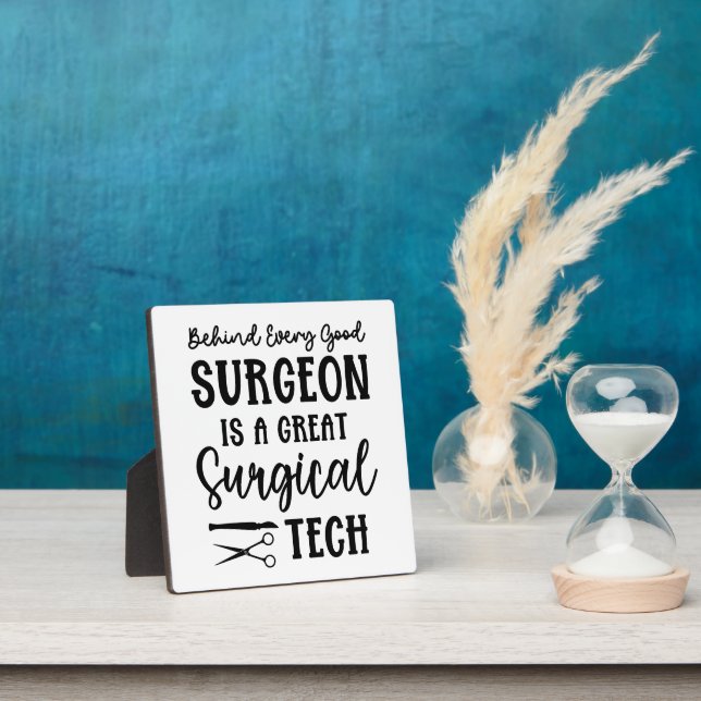 Surgical Tech | Surgical Technologist Appreciation Plaque (Insitu)