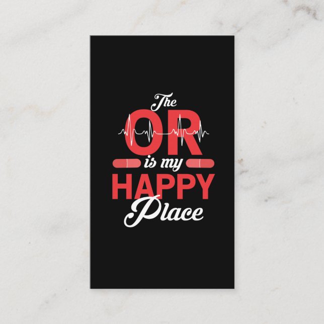 Surgical Technologists Gift Medical surgeon tech Business Card (Front)