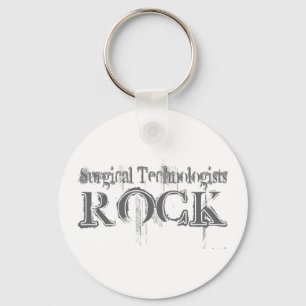 Surgical Technologists Rock Key Ring