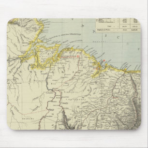 Surinam and Brazil Mouse Pad