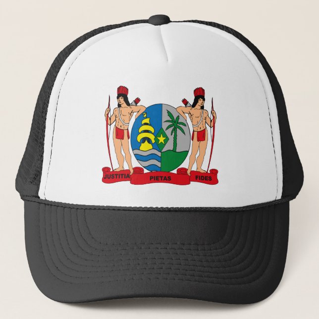 Suriname Coat of Arms Hat (Front)