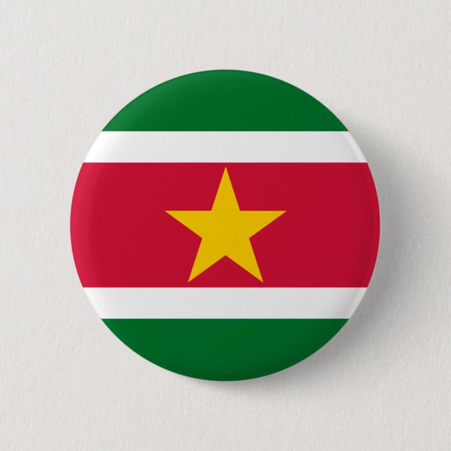 Suriname Flag Button (Front)
