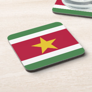 Suriname flag coaster