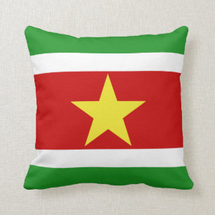 Suriname Flag Cushion