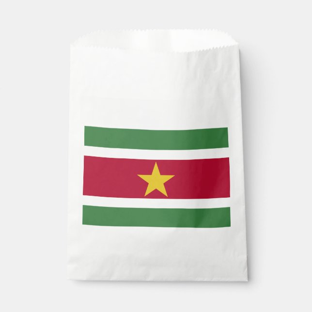Suriname Flag Favour Bags (Front)