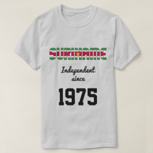 Suriname Flag Independence Celebration T-Shirt