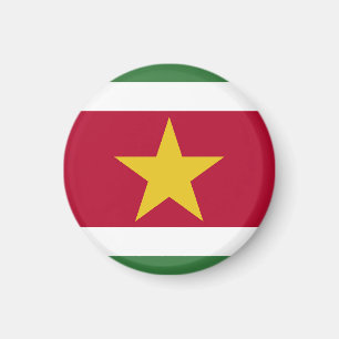 Suriname flag magnet