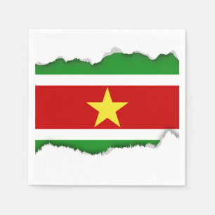 Suriname Flag Napkin
