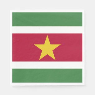 Suriname Flag Napkin
