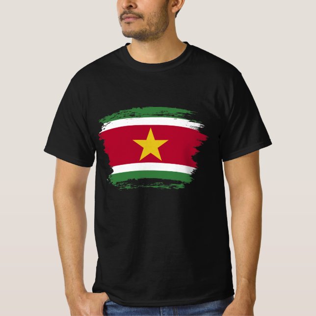 Suriname flag T-Shirt (Front)