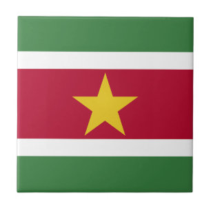 Suriname Flag Tile