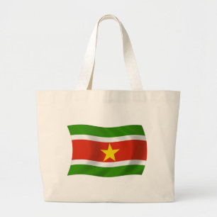 Suriname Flag Tote Bag