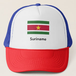 Suriname Flag Trucker Hat