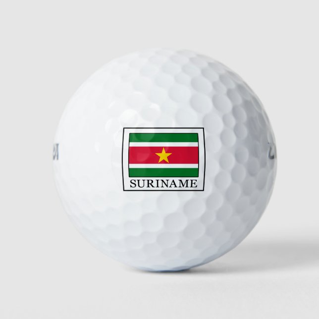 Suriname Golf Balls (Front)