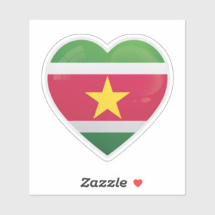Suriname  Love Flag