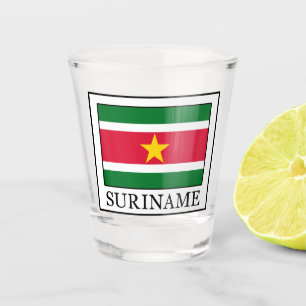 Suriname Shot Glass