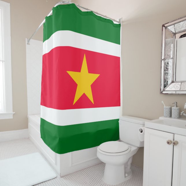 Suriname Shower Curtain (In Situ)