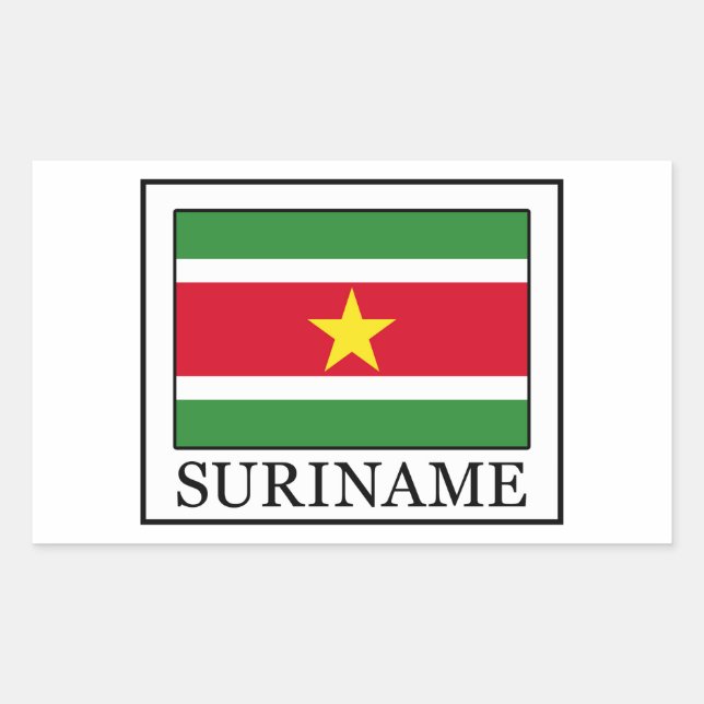 Suriname sticker (Front)