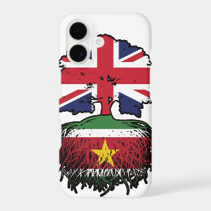 Suriname Surinamese British UK Tree Roots Flag
