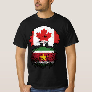 Suriname Surinamese Canadian Canada Tree Roots T-Shirt