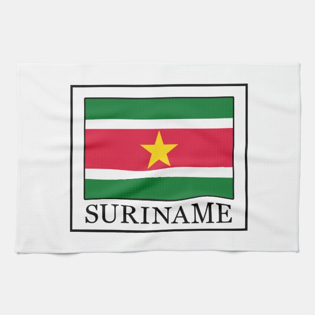 Suriname Tea Towel (Horizontal)