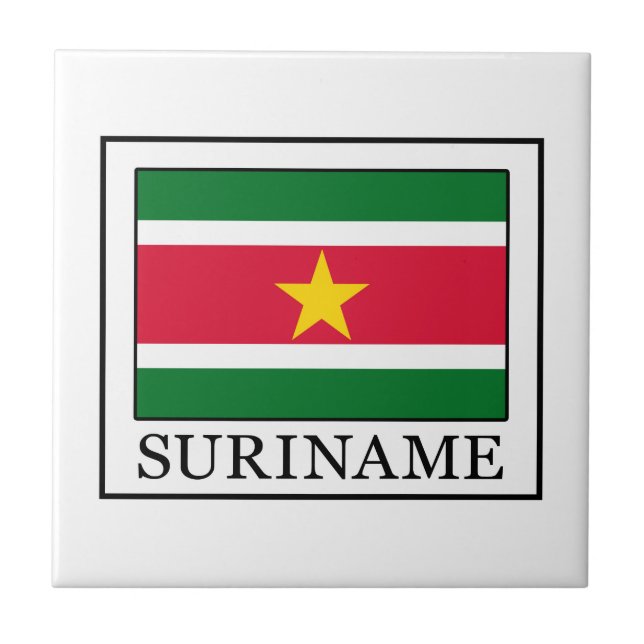 Suriname Tile (Front)