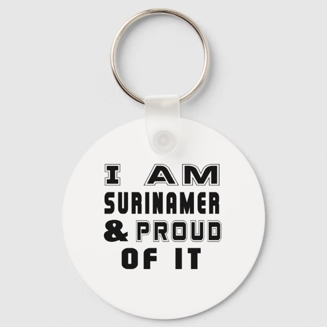 SURINAMER DESIGNS KEY RING (Front)