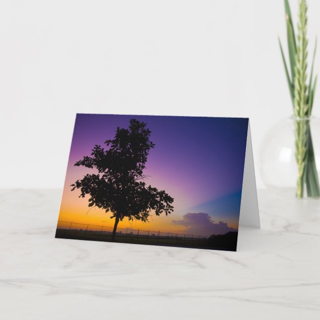 Surise at Bowman Field Card (Front)