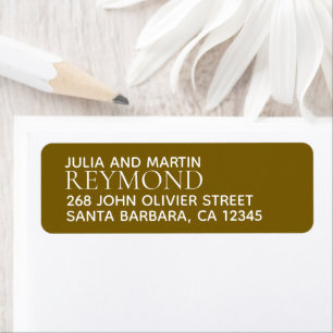 Surname + Names with Home Address