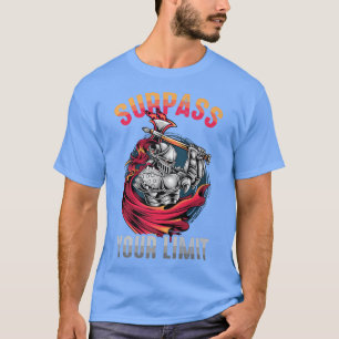 Surpass Your Limit  Anime Ninjas  Manga Samurais P T-Shirt