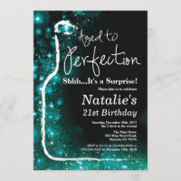 Surprise 21st Birthday Wine Aged to Perfection