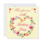 Surprise 85th Birthday Watercolor Floral Heart