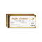 Surprise Birthday Boarding Pass Plane Gold Ticket
